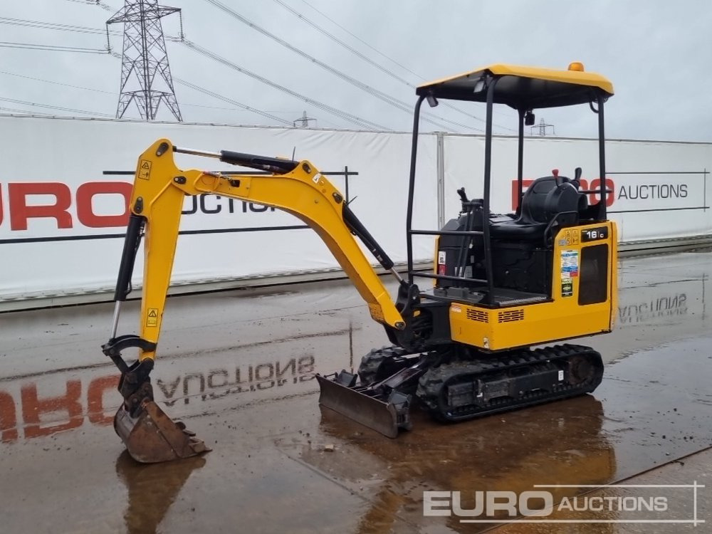 2022 JCB 16C-1 T3 - حفارة مصغرة: صور 1 2022 JCB 16C-1 T3 - حفارة مصغرة: صور 1