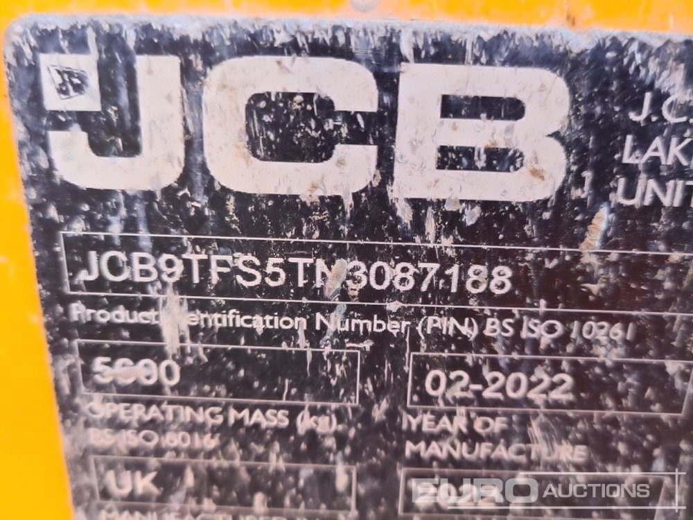 شاحنة قلابة صغيرة 2022 JCB 9FT-3S5: صور 47