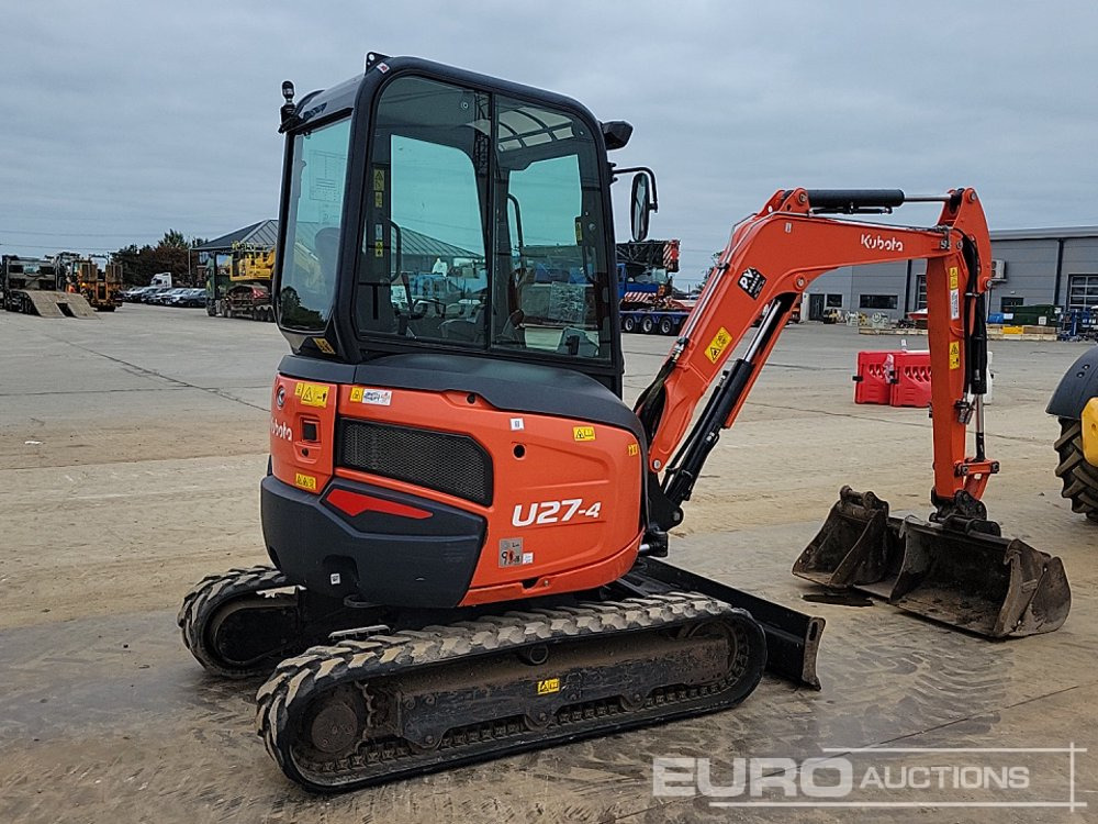 2022 Kubota U27-4HI - حفارة مصغرة: صور 5 2022 Kubota U27-4HI - حفارة مصغرة: صور 5