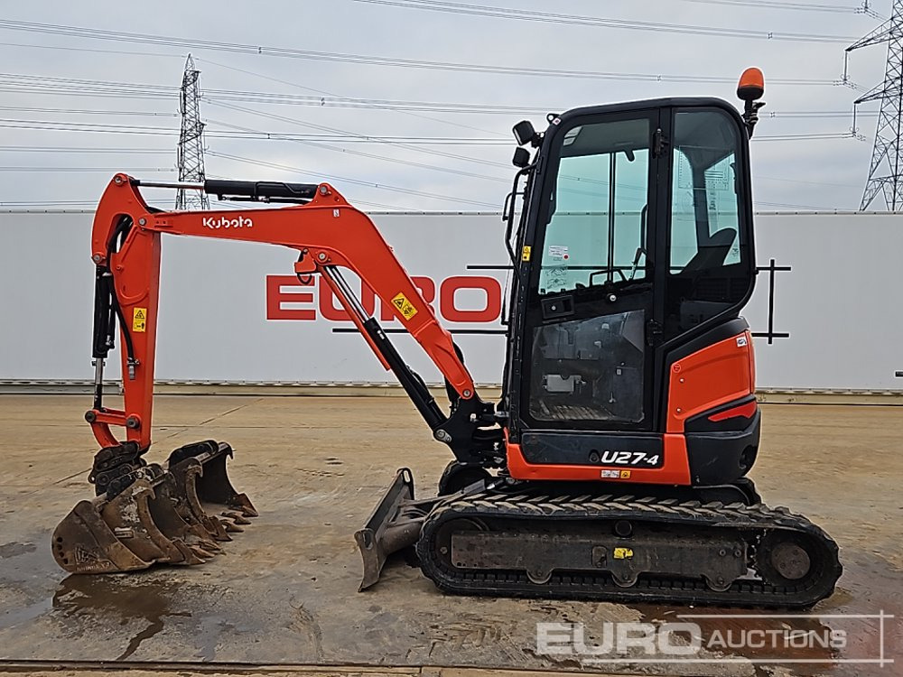 2022 Kubota U27-4 - حفارة مصغرة: صور 2 2022 Kubota U27-4 - حفارة مصغرة: صور 2