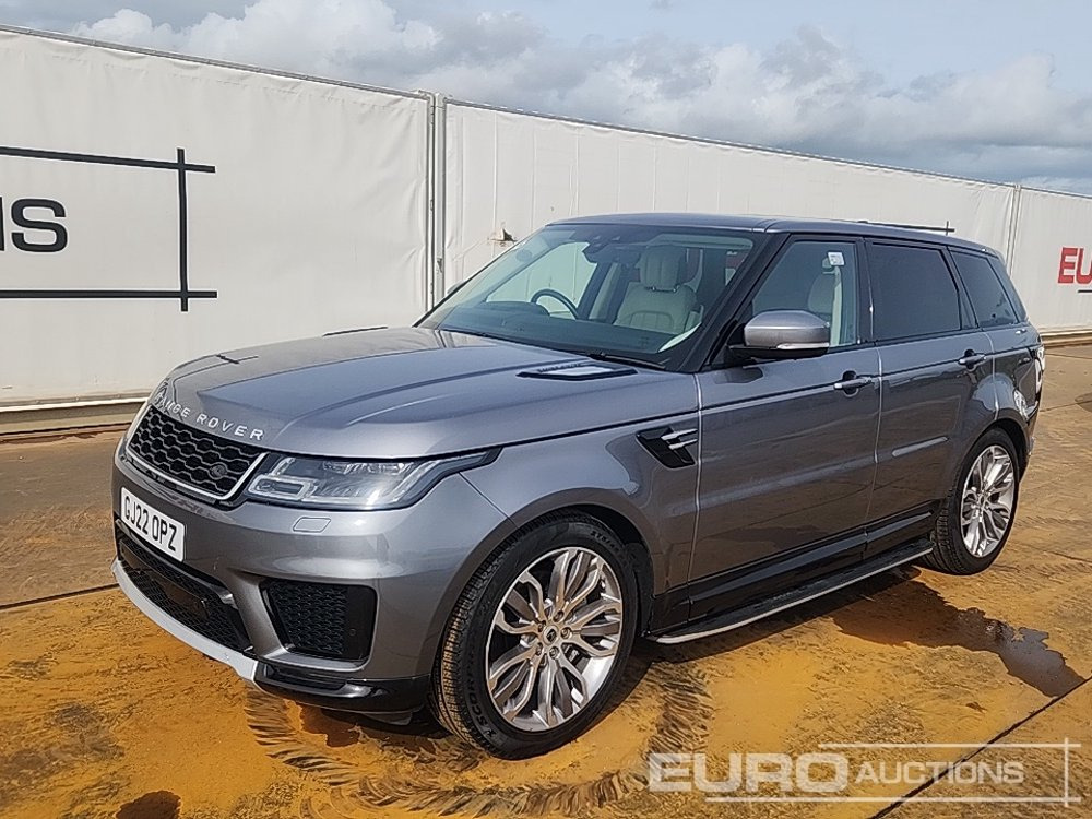 2022 Range Rover Sport - سيارة دفع رباعي: صور 1 2022 Range Rover Sport - سيارة دفع رباعي: صور 1