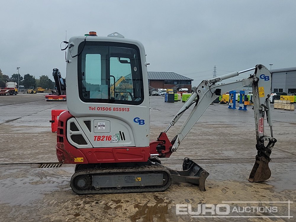 حفارة مصغرة 2022 Takeuchi TB216: صور 6