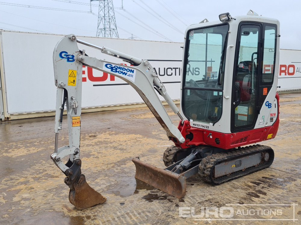 2022 Takeuchi TB216 - حفارة مصغرة: صور 1 2022 Takeuchi TB216 - حفارة مصغرة: صور 1