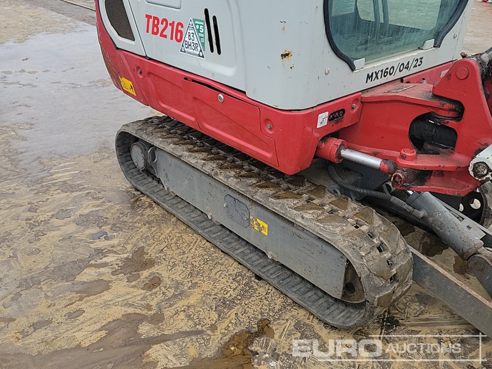 حفارة مصغرة 2022 Takeuchi TB216: صور 16