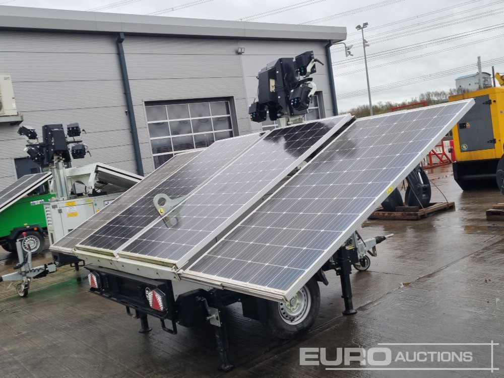 ابراج اضاءة 2022 Trime X-Solar Single Axle Solar Powered LED Lighting Tower: صور 23