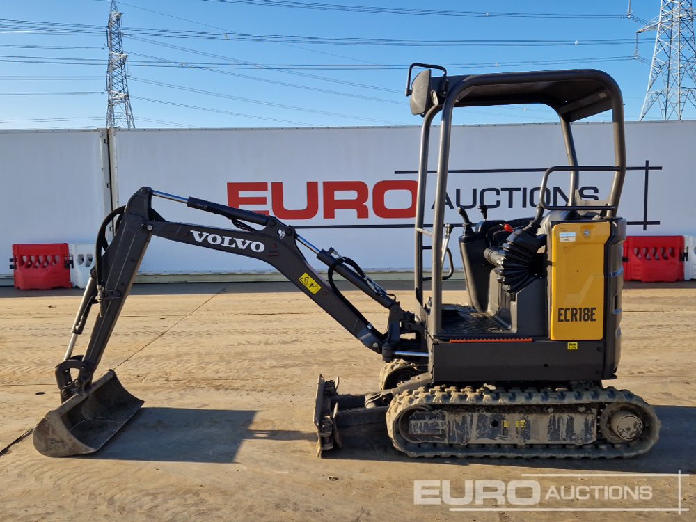 2022 Volvo ECR18E - حفارة مصغرة: صور 2 2022 Volvo ECR18E - حفارة مصغرة: صور 2