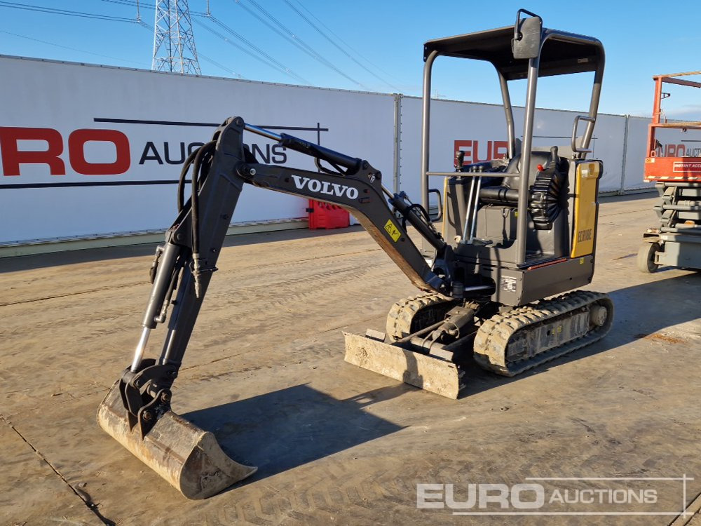 2022 Volvo ECR18E - حفارة مصغرة: صور 1 2022 Volvo ECR18E - حفارة مصغرة: صور 1