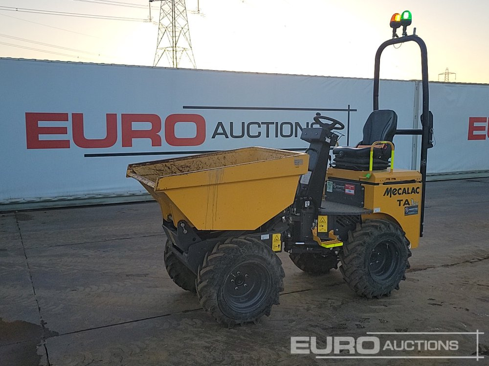 2023 Mecalac TA1EH - شاحنة قلابة صغيرة: صور 1 2023 Mecalac TA1EH - شاحنة قلابة صغيرة: صور 1