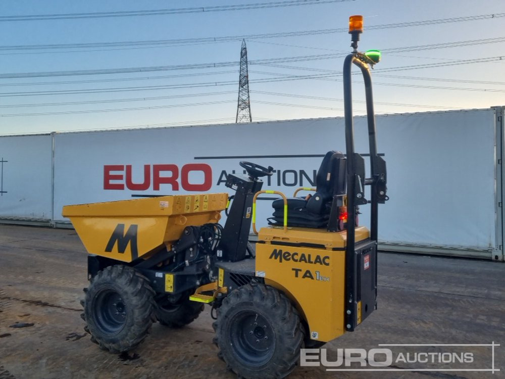 2023 Mecalac TA1EH - شاحنة قلابة صغيرة: صور 3 2023 Mecalac TA1EH - شاحنة قلابة صغيرة: صور 3