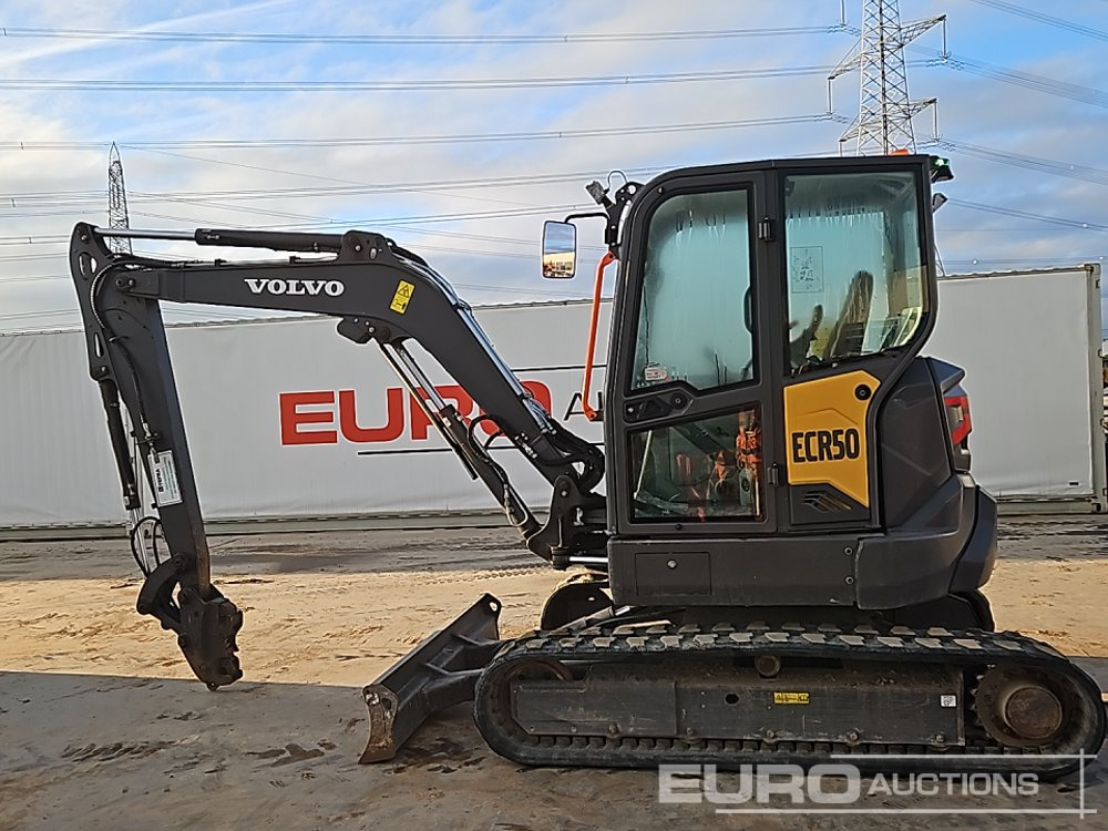 2023 Volvo ECR50F - حفارة مصغرة: صور 2 2023 Volvo ECR50F - حفارة مصغرة: صور 2