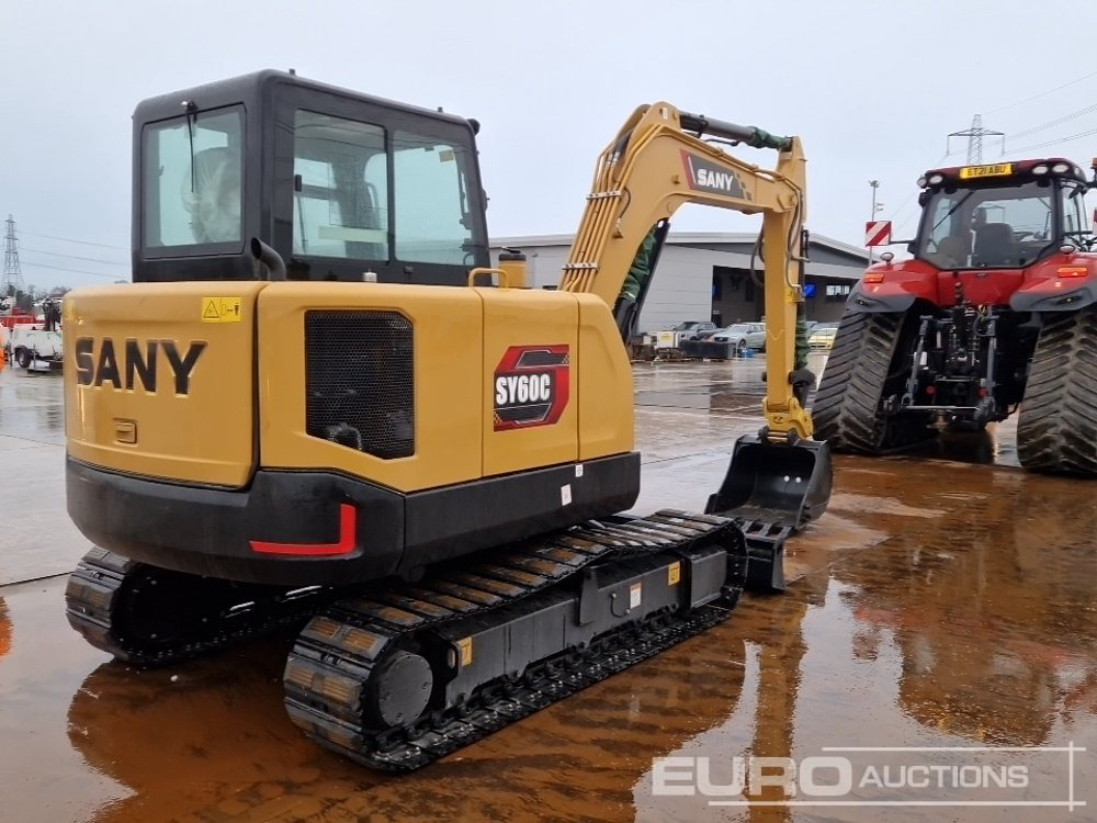 2024 Sany SY60C - حفارة مصغرة: صور 5 2024 Sany SY60C - حفارة مصغرة: صور 5