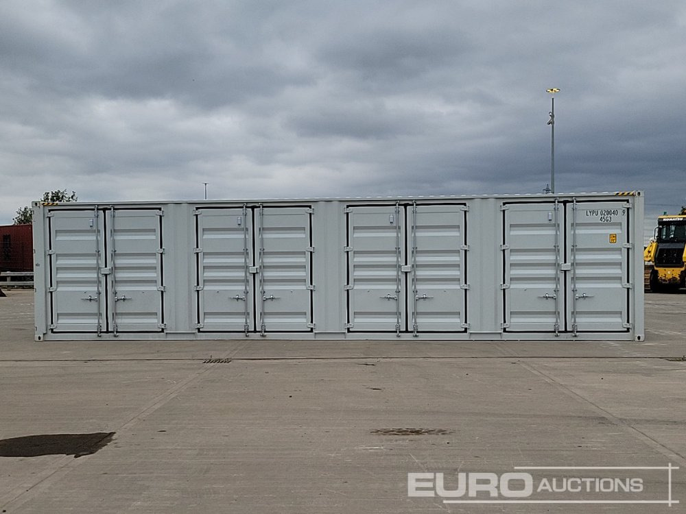 2025 40' x 8' High Cube Container, 4 Side Doors, 1 End Door (Cannot Be Reconsigned) - حاوية شحن: صور 2 2025 40' x 8' High Cube Container, 4 Side Doors, 1 End Door (Cannot Be Reconsigned) - حاوية شحن: صور 2