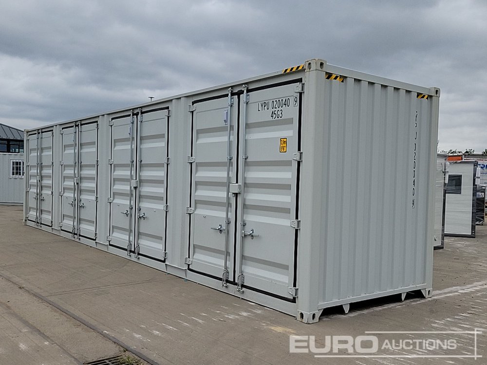 2025 40' x 8' High Cube Container, 4 Side Doors, 1 End Door (Cannot Be Reconsigned) - حاوية شحن: صور 3 2025 40' x 8' High Cube Container, 4 Side Doors, 1 End Door (Cannot Be Reconsigned) - حاوية شحن: صور 3