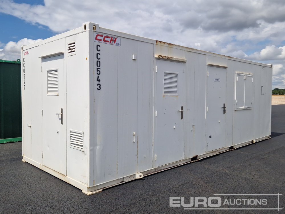 24' x 9' Welfare Unit, 6kVA Generator (Cannot Be Reconsigned) - حاوية شحن: صور 1 24' x 9' Welfare Unit, 6kVA Generator (Cannot Be Reconsigned) - حاوية شحن: صور 1