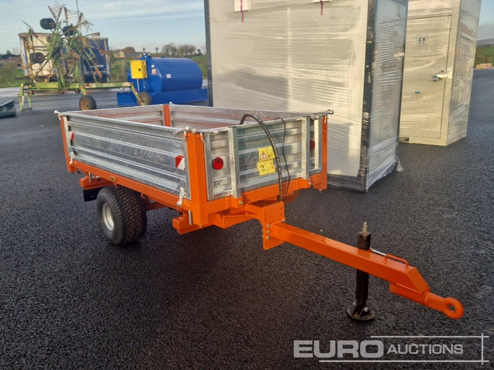3 x Way Tipping Trailer to suit Compact Tractor - مقطورة لنقل المعدات: صور 4 3 x Way Tipping Trailer to suit Compact Tractor - مقطورة لنقل المعدات: صور 4