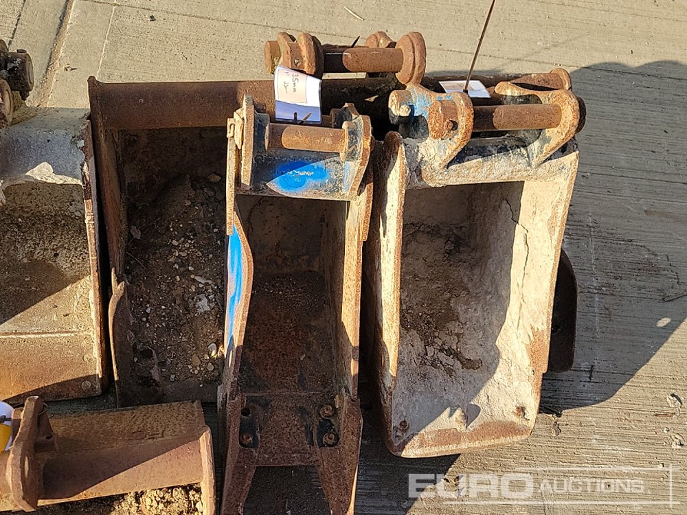 بكت 36", 24", 18", 12", 10" Digging Bucket 30-40mm Pin to suit Mini Excavator: صور 19