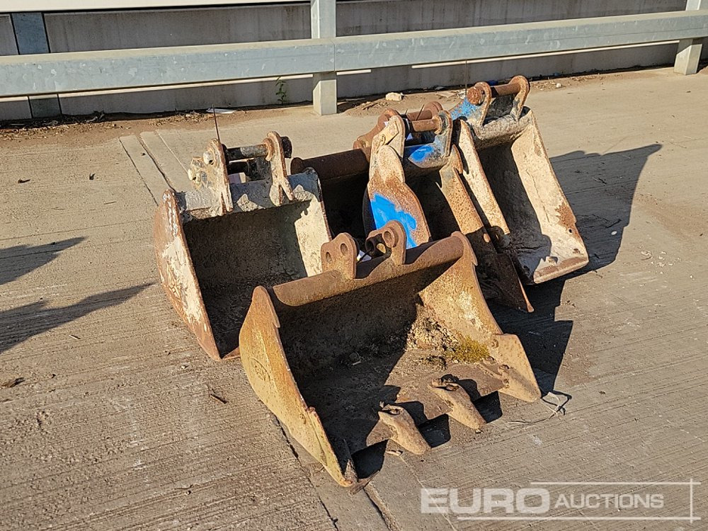 بكت 36", 24", 18", 12", 10" Digging Bucket 30-40mm Pin to suit Mini Excavator: صور 7