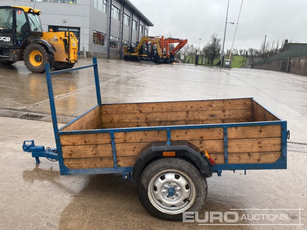 6' x 4' Single Axle Car Trailer, Ladder Rack, LED Lights - مقطورة لنقل المعدات: صور 2 6' x 4' Single Axle Car Trailer, Ladder Rack, LED Lights - مقطورة لنقل المعدات: صور 2