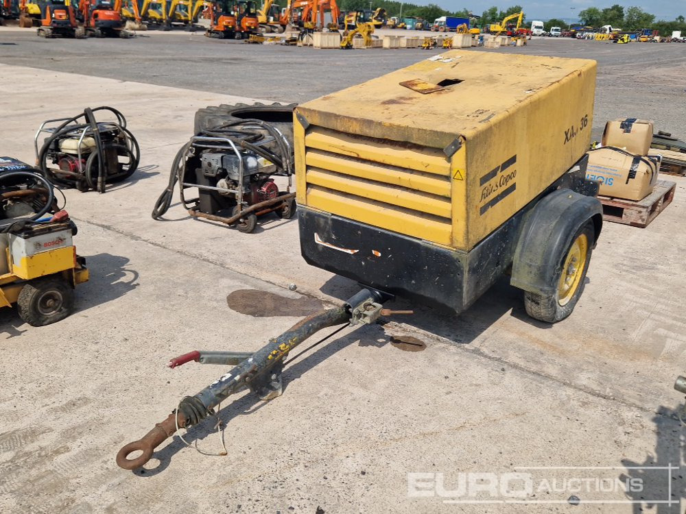 Atlas Copco XAS36 - ضاغط الهواء: صور 1 Atlas Copco XAS36 - ضاغط الهواء: صور 1
