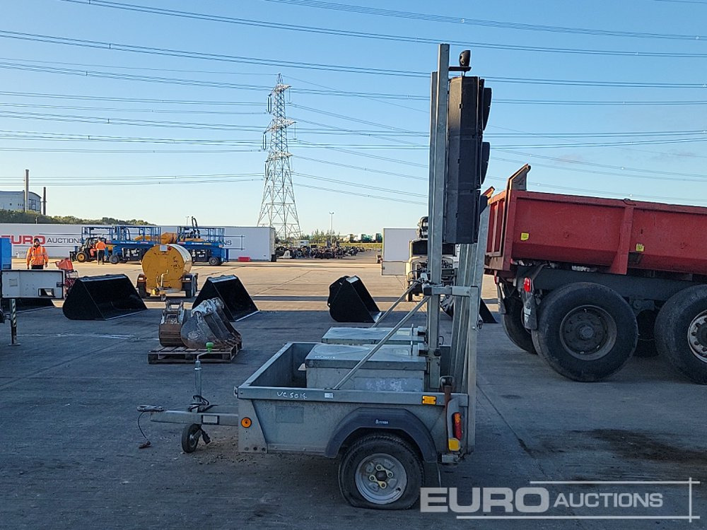 Bateson Single Axle Trafic Light System Trailer, Ramp - مقطورة لنقل المعدات: صور 2 Bateson Single Axle Trafic Light System Trailer, Ramp - مقطورة لنقل المعدات: صور 2