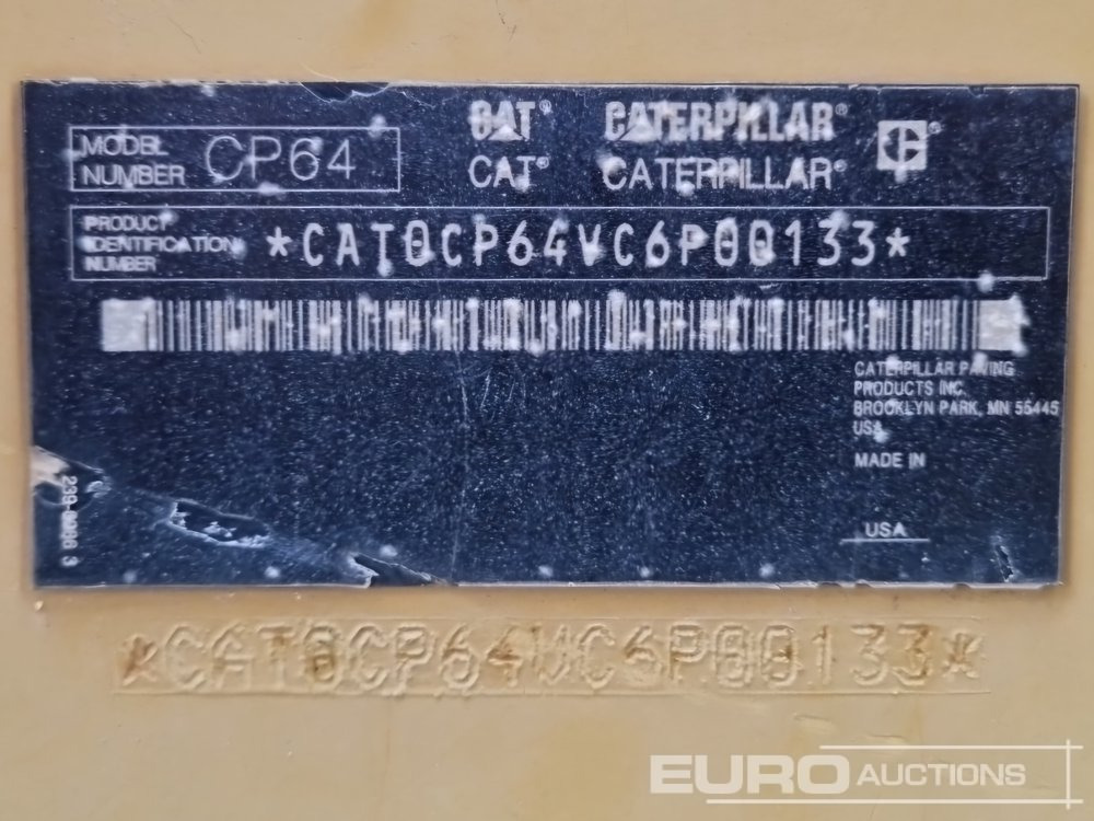 CAT CP64 - مدحلة: صور 4 CAT CP64 - مدحلة: صور 4