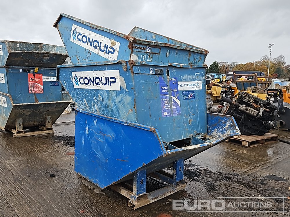 Conquip Tipping Skip to suit Forklift - قادوس بقلاب ذاتي: صور 5 Conquip Tipping Skip to suit Forklift - قادوس بقلاب ذاتي: صور 5