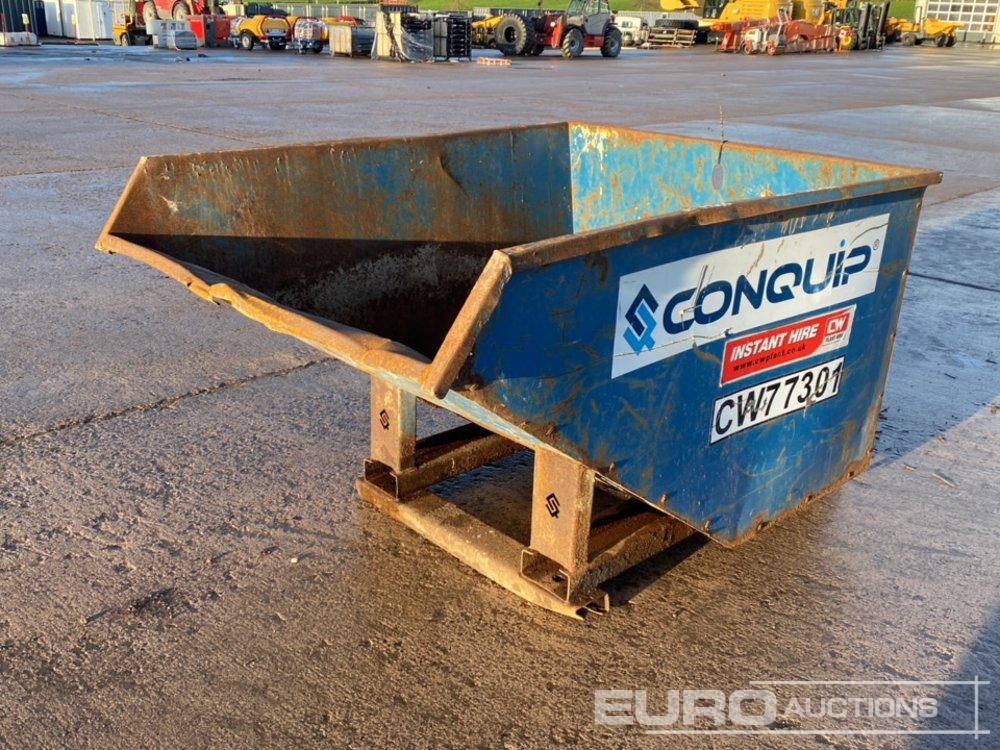 Conquip Tipping Skip to suit Forklift - قادوس بقلاب ذاتي: صور 1 Conquip Tipping Skip to suit Forklift - قادوس بقلاب ذاتي: صور 1