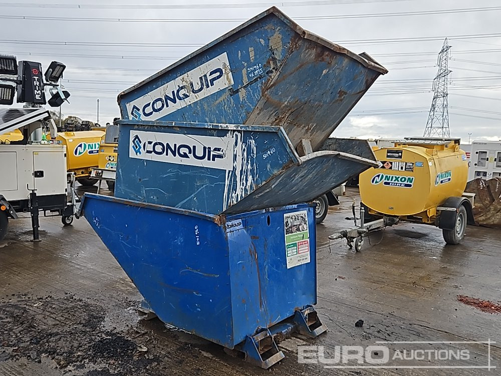 Conquip Tipping Skip to suit Forklift - قادوس بقلاب ذاتي: صور 1 Conquip Tipping Skip to suit Forklift - قادوس بقلاب ذاتي: صور 1