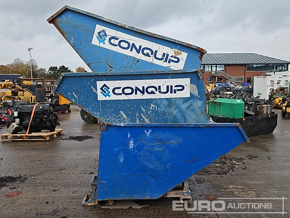 Conquip Tipping Skip to suit Forklift - قادوس بقلاب ذاتي: صور 4 Conquip Tipping Skip to suit Forklift - قادوس بقلاب ذاتي: صور 4