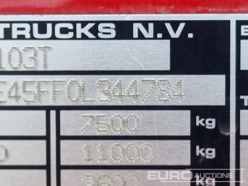 الشاسيه شاحنة DAF LF45.140: صور 33