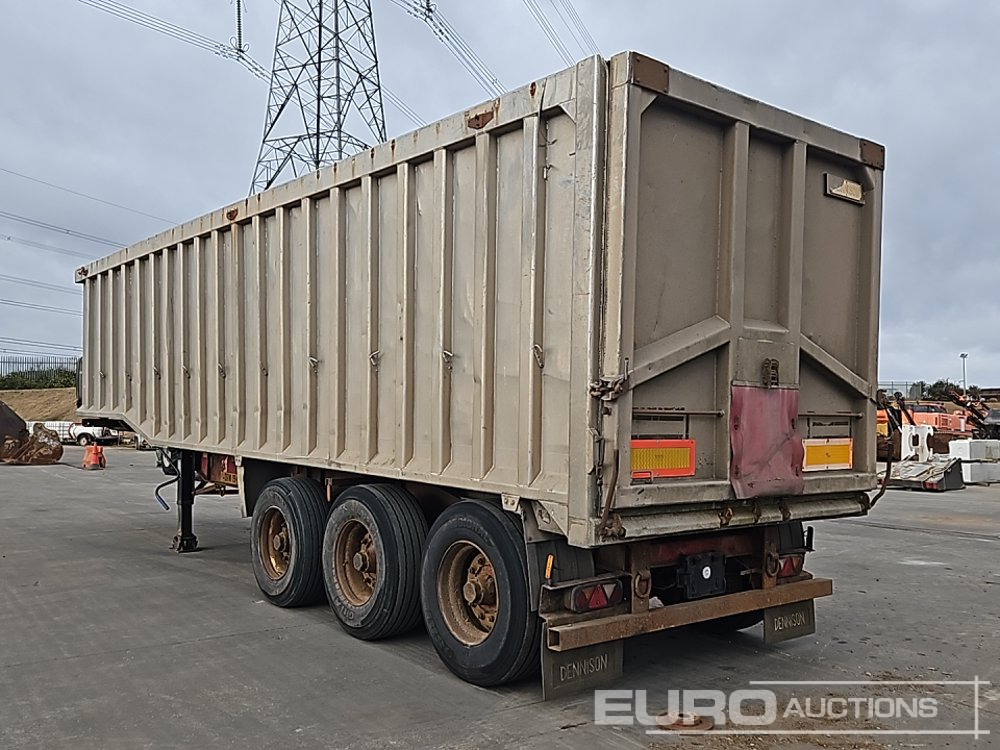 Dennison Tri Axle Bulk Tipping Trailer - قلابة نصف مقطورة: صور 3 Dennison Tri Axle Bulk Tipping Trailer - قلابة نصف مقطورة: صور 3
