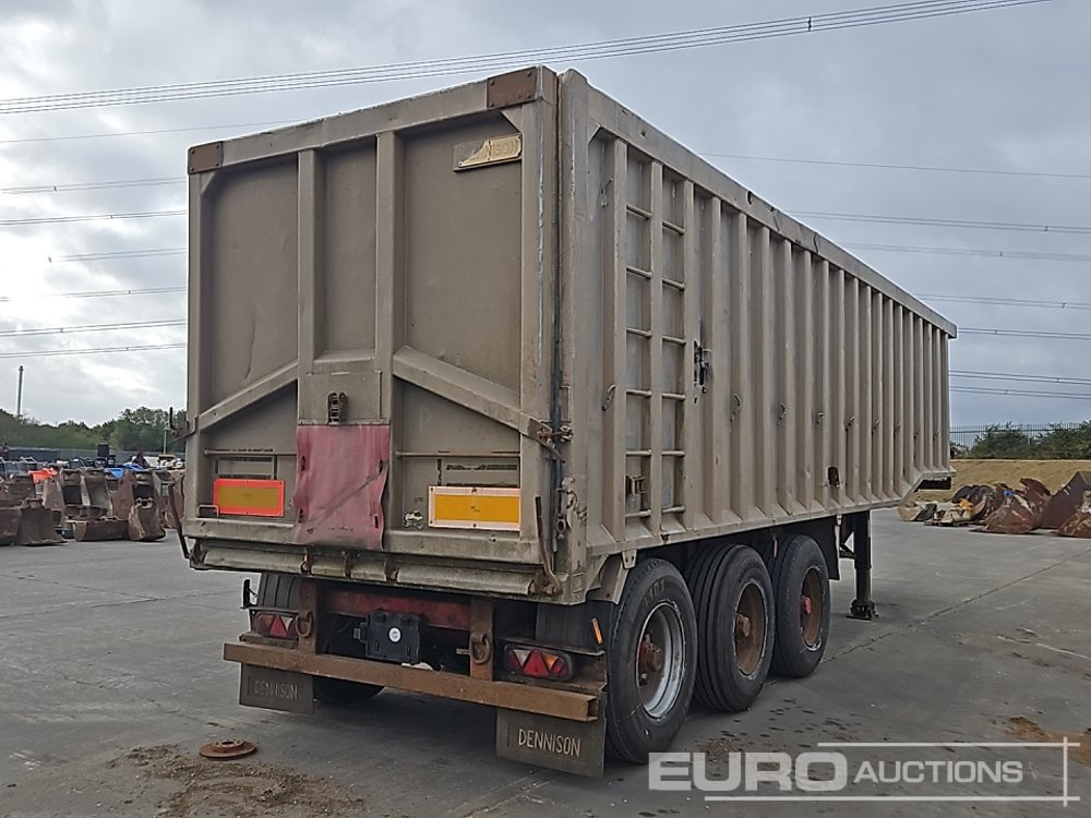 Dennison Tri Axle Bulk Tipping Trailer - قلابة نصف مقطورة: صور 5 Dennison Tri Axle Bulk Tipping Trailer - قلابة نصف مقطورة: صور 5