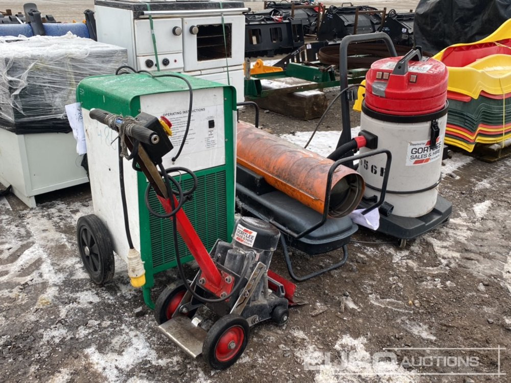 Fireball Space Heater, Industral Vacuum, Ebac Dehumidifier, Floor Scraper (4 of) - معدات التكييف: صور 1 Fireball Space Heater, Industral Vacuum, Ebac Dehumidifier, Floor Scraper (4 of) - معدات التكييف: صور 1