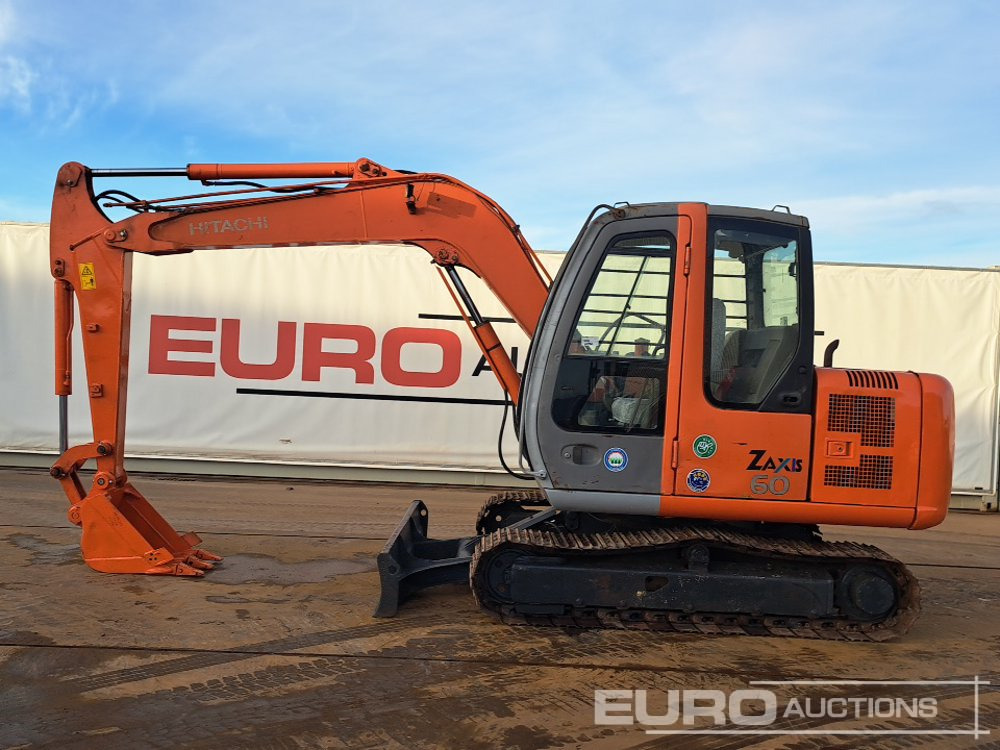 Hitachi ZX60 - حفارة مصغرة: صور 2 Hitachi ZX60 - حفارة مصغرة: صور 2