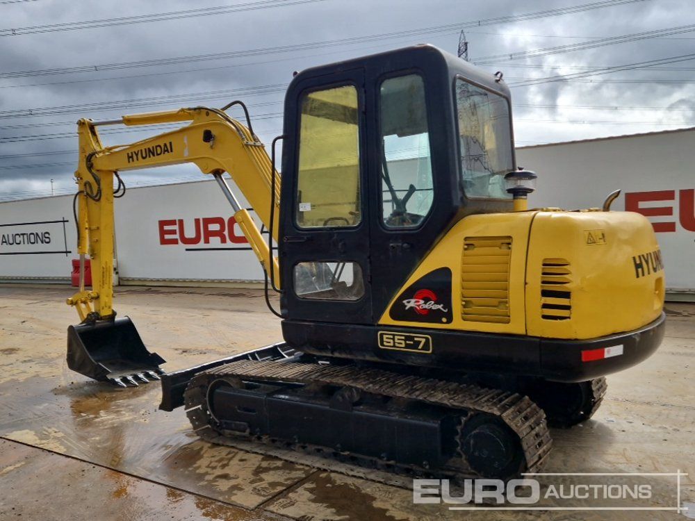 Hyundai R55-7 - حفارة مصغرة: صور 3 Hyundai R55-7 - حفارة مصغرة: صور 3