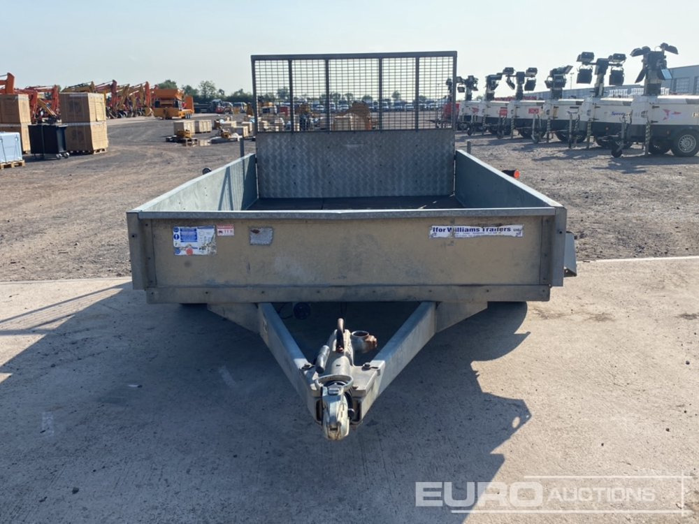 مقطورة لنقل المعدات Ifor Williams GD106M: صور 8