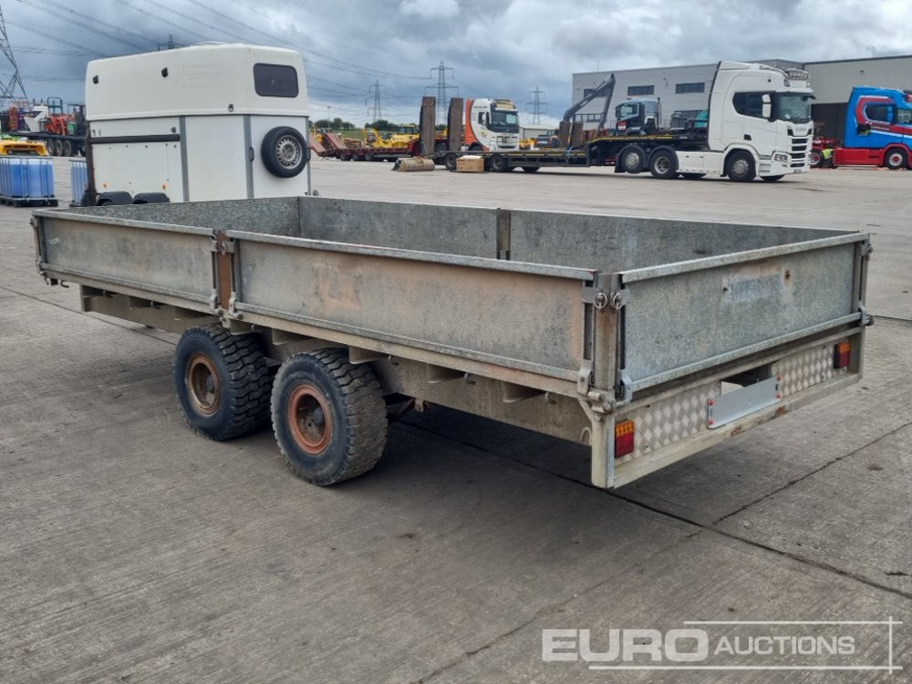 Ifor Williams LL146G 3.5 Ton Twin Axle Drop Side Plant Trailer - مقطورة لنقل المعدات: صور 3 Ifor Williams LL146G 3.5 Ton Twin Axle Drop Side Plant Trailer - مقطورة لنقل المعدات: صور 3
