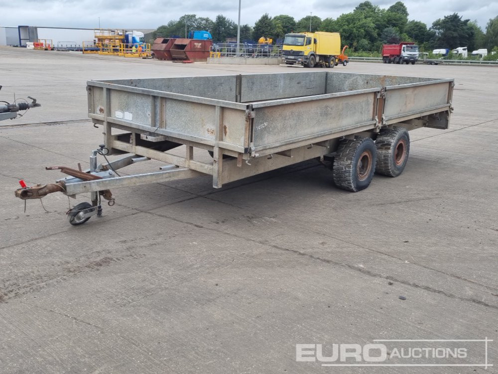 Ifor Williams LL146G 3.5 Ton Twin Axle Drop Side Plant Trailer - مقطورة لنقل المعدات: صور 1 Ifor Williams LL146G 3.5 Ton Twin Axle Drop Side Plant Trailer - مقطورة لنقل المعدات: صور 1