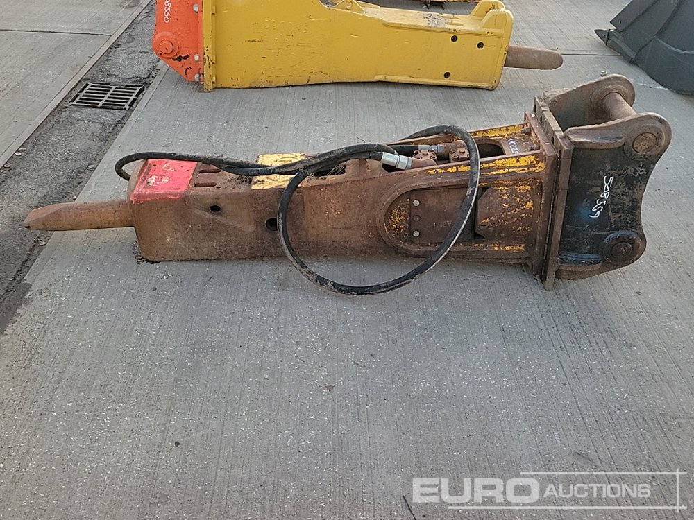 Indeco Hydraulic Breaker 80mm Pin to suit 20 Ton Excavator - مطرقة هيدروليكية: صور 2 Indeco Hydraulic Breaker 80mm Pin to suit 20 Ton Excavator - مطرقة هيدروليكية: صور 2