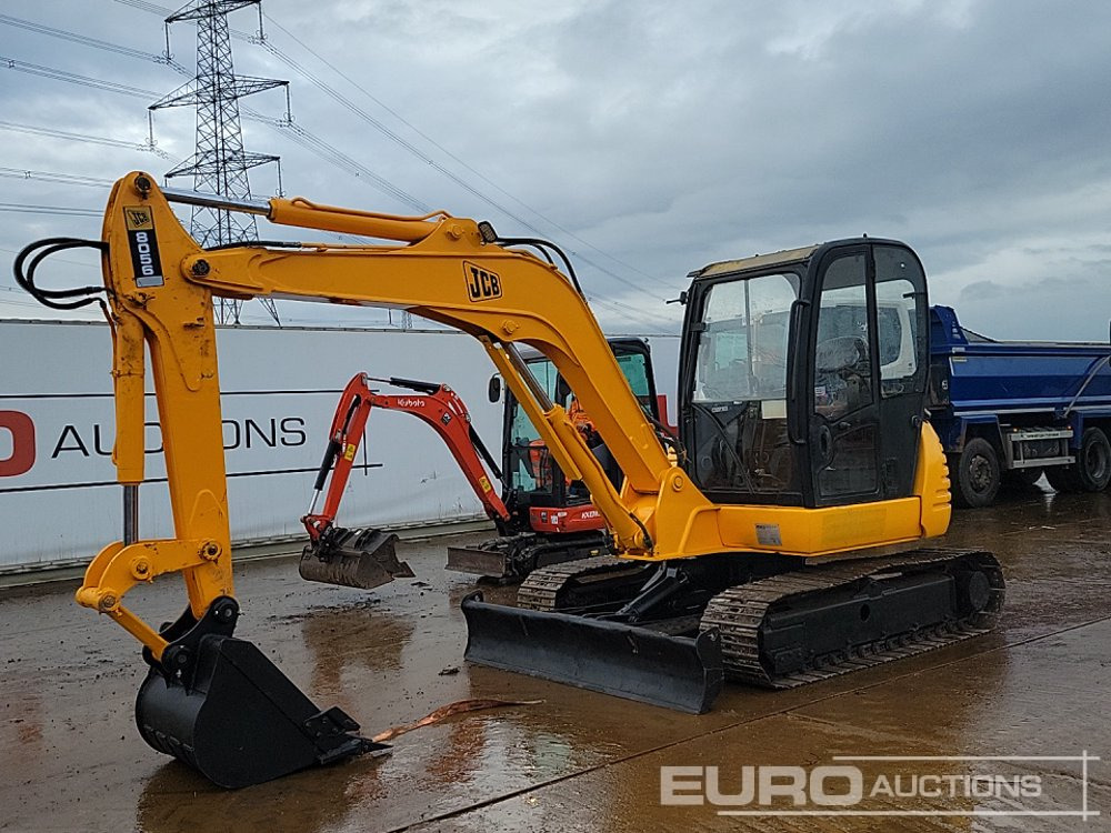 JCB 8056 - حفارة مصغرة: صور 1 JCB 8056 - حفارة مصغرة: صور 1