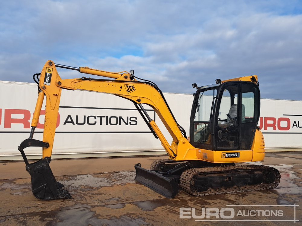 JCB 8056 - حفارة مصغرة: صور 1 JCB 8056 - حفارة مصغرة: صور 1