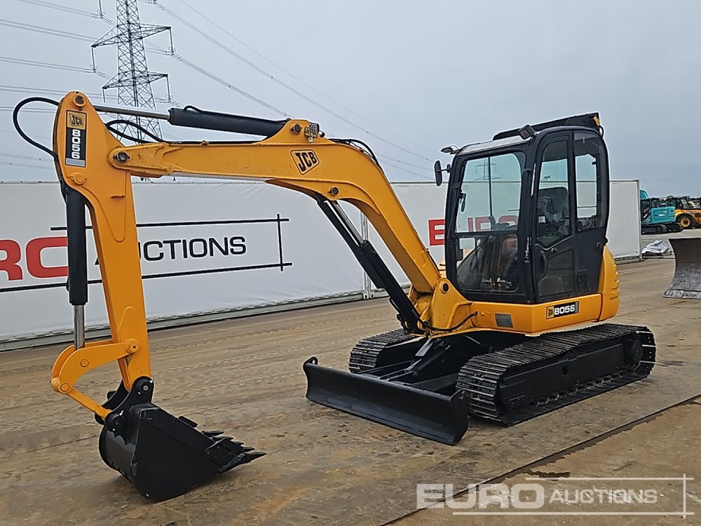 JCB 8056 - حفارة مصغرة: صور 1 JCB 8056 - حفارة مصغرة: صور 1