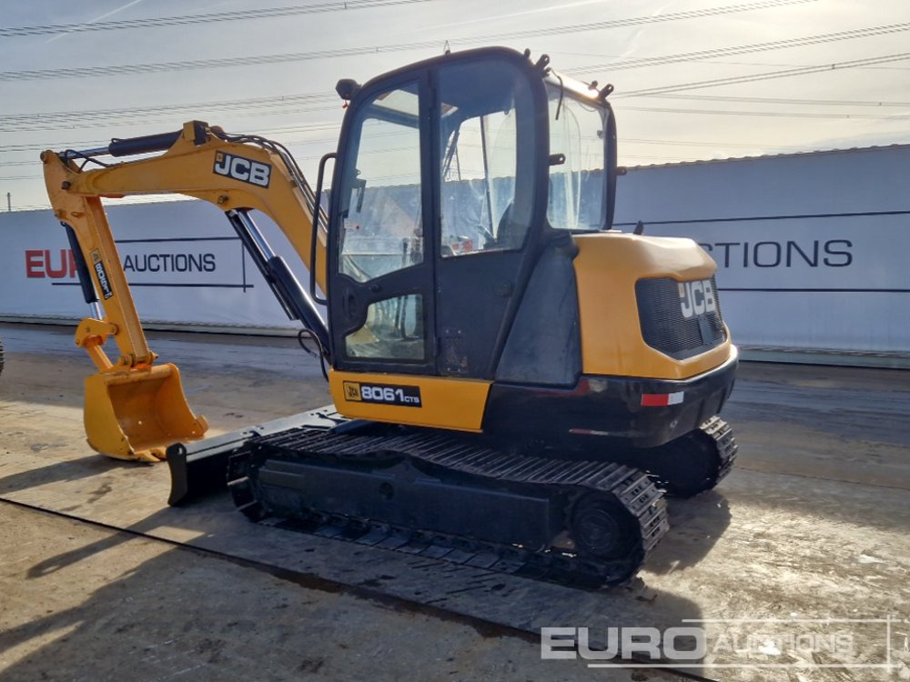 JCB 8061 - حفارة مصغرة: صور 3 JCB 8061 - حفارة مصغرة: صور 3