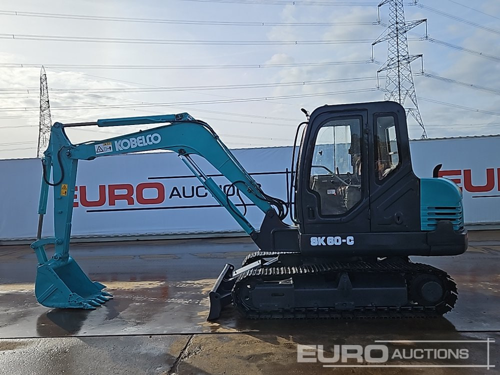 Kobelco SK60-C - حفارة مصغرة: صور 2 Kobelco SK60-C - حفارة مصغرة: صور 2