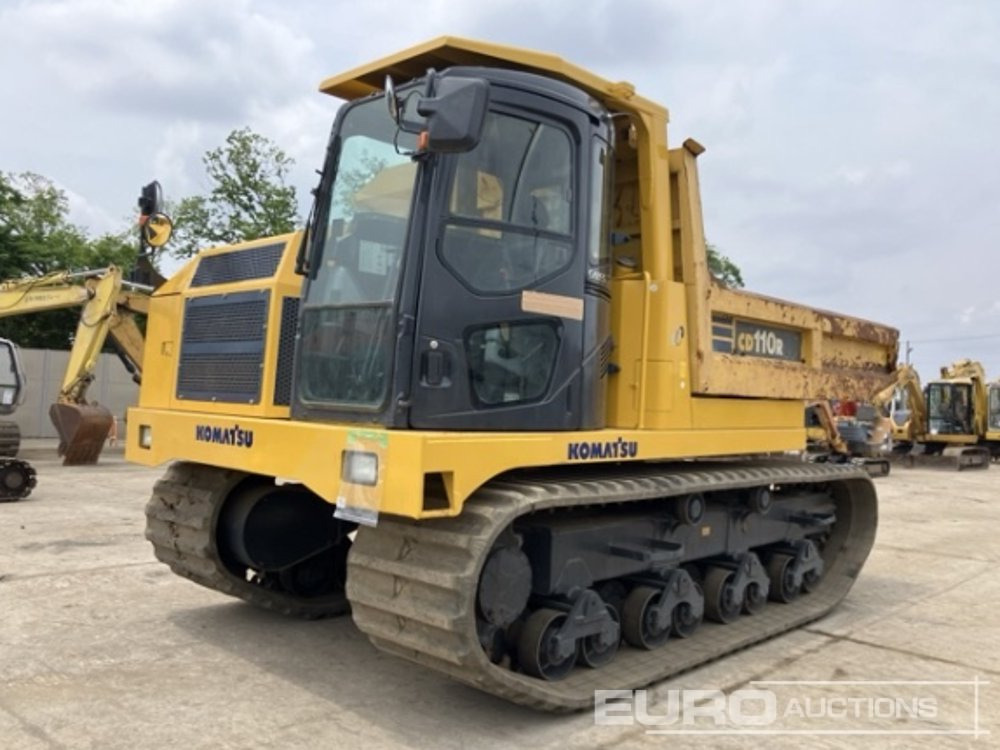 Komatsu CD110R-2 - عربات نقل قلابة مجنزرة: صور 2 Komatsu CD110R-2 - عربات نقل قلابة مجنزرة: صور 2