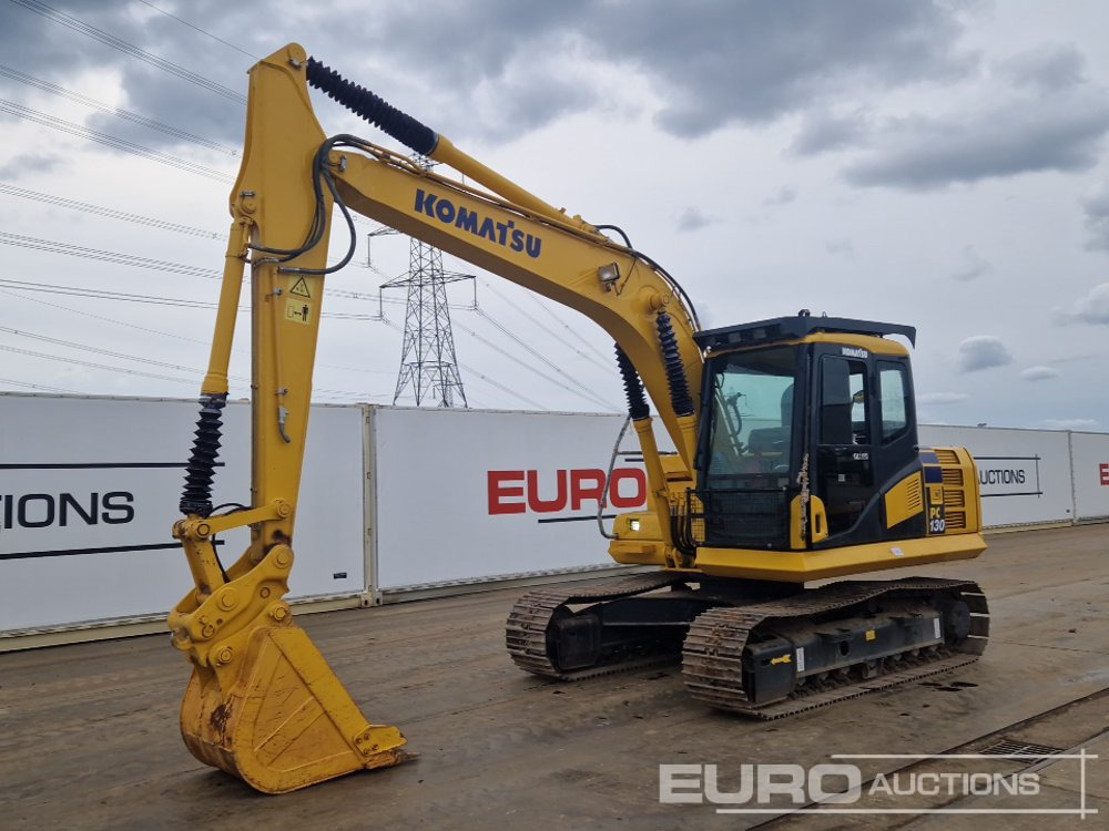 Komatsu PC130-7 - حفارات زحافة: صور 1 Komatsu PC130-7 - حفارات زحافة: صور 1