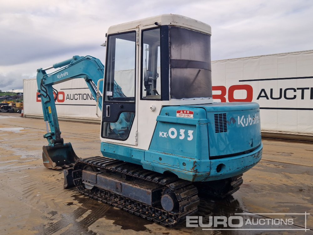 Kubota KX-033 - حفارة مصغرة: صور 3 Kubota KX-033 - حفارة مصغرة: صور 3