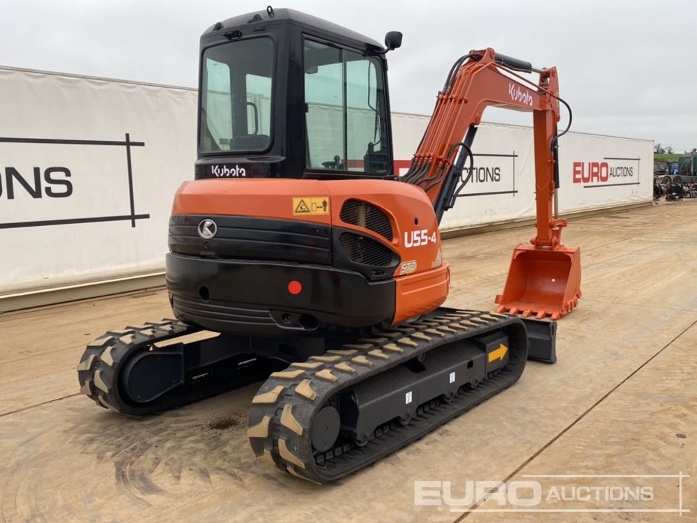 Kubota U55-4 - حفارة مصغرة: صور 5 Kubota U55-4 - حفارة مصغرة: صور 5