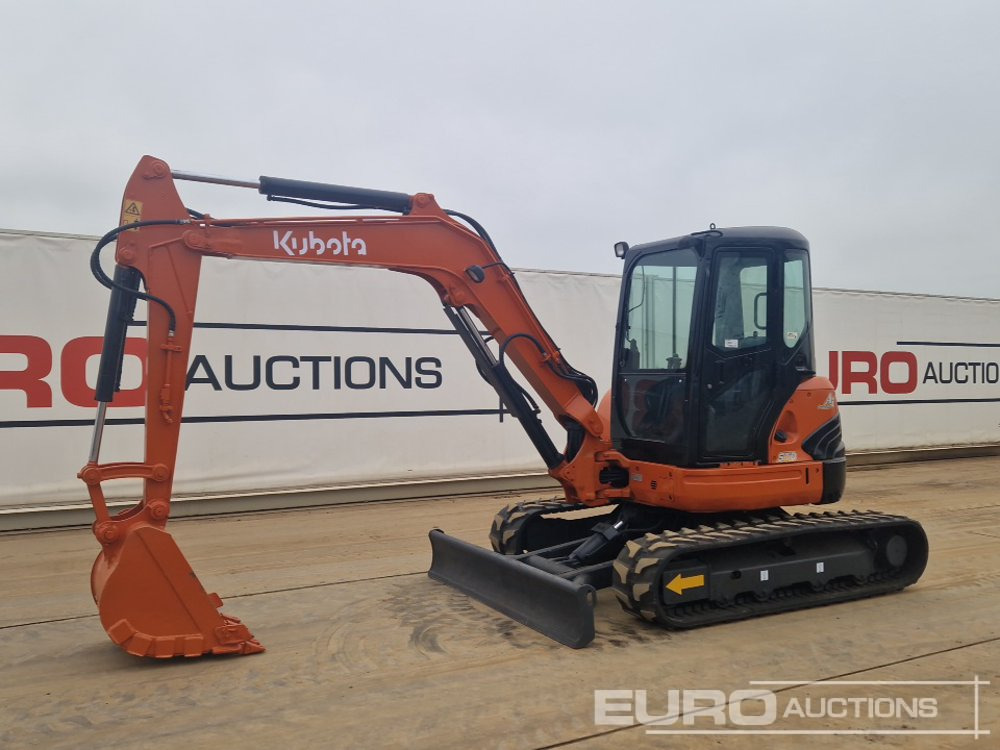 Kubota U55-4 - حفارة مصغرة: صور 1 Kubota U55-4 - حفارة مصغرة: صور 1