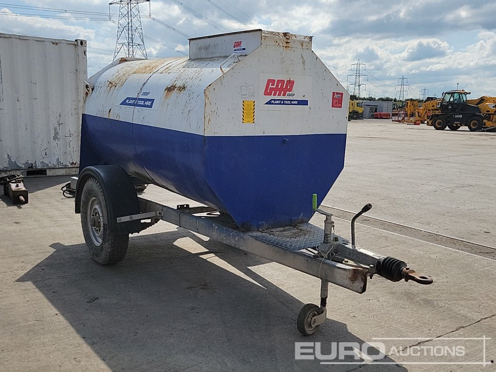 خزان تخزين Main Single Axle Bunded 2000 Fuel Bowser, Electric Pump: صور 7